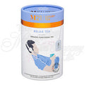 Relax Decorative Pyramid Tea Bag Canister