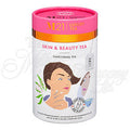 Skin and Beauty Decorative Pyramid Tea Bag Canister